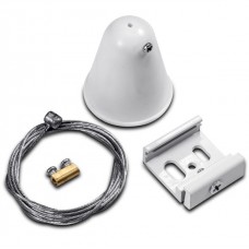 Σετ Ανάρτησης Ράγας 2&4 Καλωδίων Λευκό 23-200